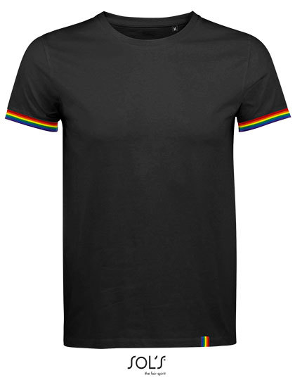 Pánské tričko s krátkým rukávem Rainbow L03108