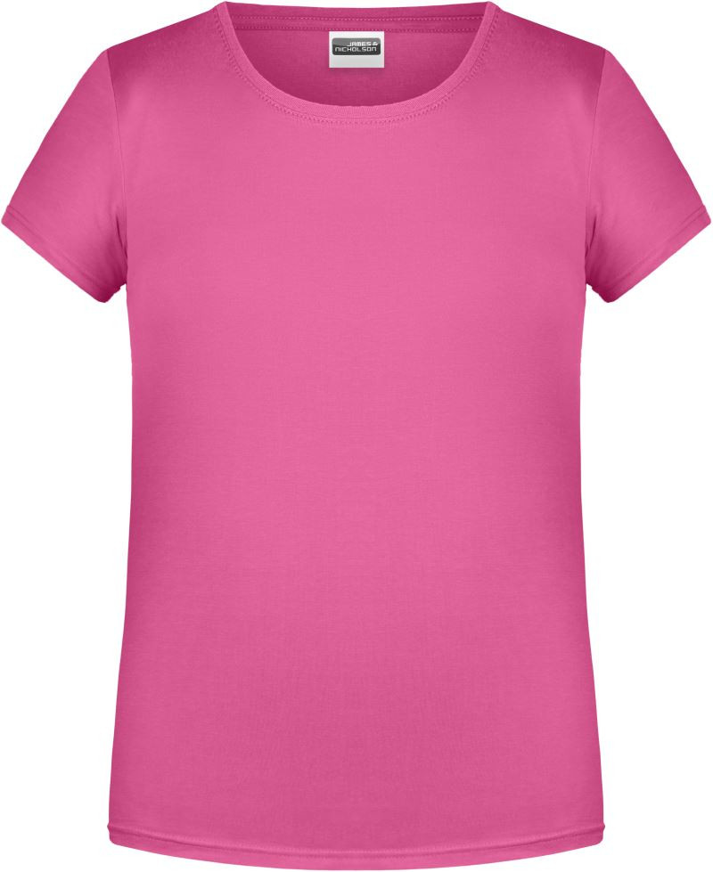 Výprodej dívčí tričko z bio bavlny James Nicholson JN8007G (dětské bio oblečení)