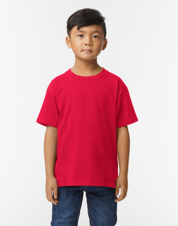 Dětské tričko Softstyle Midweight - značky Gildan ( levná trička bez potisku )