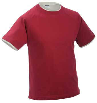 Výprodej - Pánské barevné tričko s krátkým rukávem - JN039 (Round-T Double)