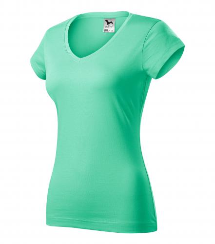 Dámské tričko FIT-V NECK Malfini (dámské triko véčko)