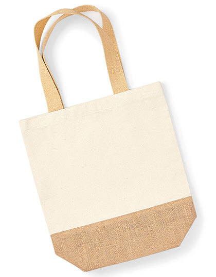 Jute Base Canvas Shopper Westford Mill W450