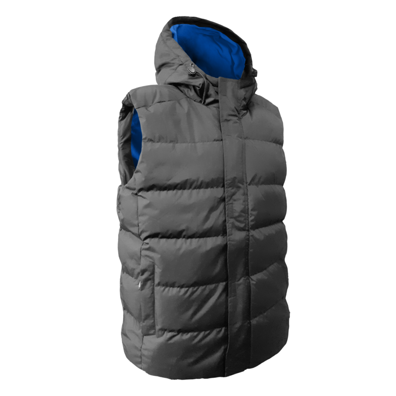Pánská zimní vesta s kapucí Lambeste VM802