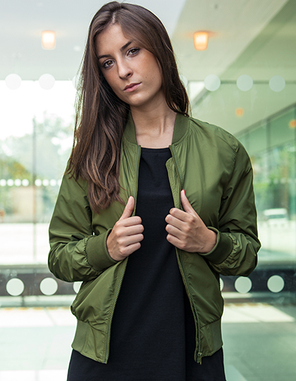 Build Your Brand BY044 - Dámská bomber bunda
