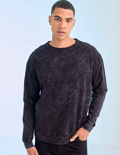 SF Men - Mikina washed klasik SFM520