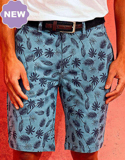 WOMBAT® -  Men´s Palm Print Shorts WB905