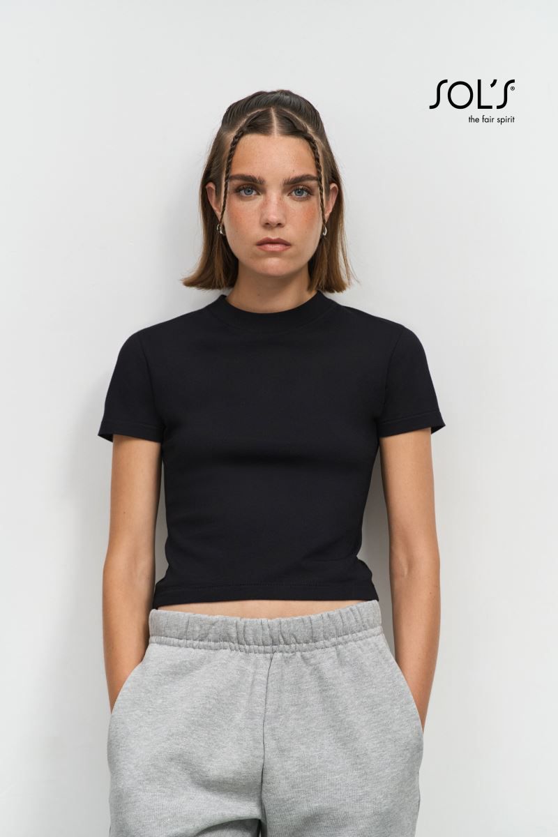 SOLS - Lilia Těžký dámský crop top
