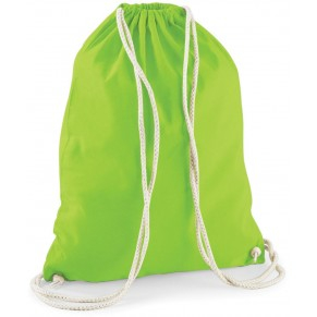 Plátěná taška - batoh  COTTON GYMSAC W110