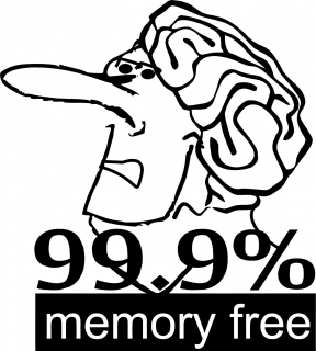99.9 memory free