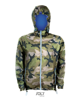  Unisexová camo větrovka  SOLS  L947
