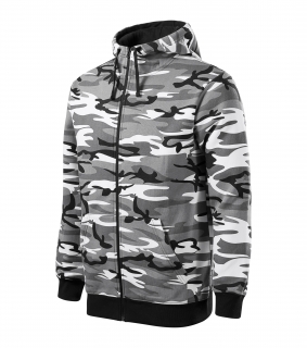 Pánská mikina Camo Zipper Malfini