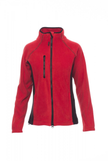Dámská dvoubarevná fleece mikina, dl. zip ASPEN LADY PAYPER
