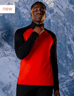 Pánský svetr na 1/4 zip DPL003