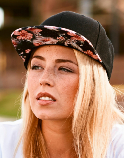 Flexfit 6089F - Květinová kšiltovka Snapback 