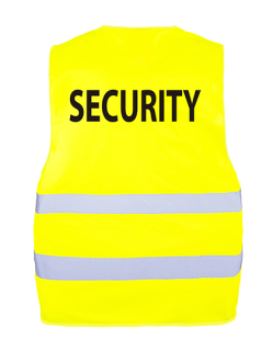Korntex - Pracovní vesta s nápisem Security KX010S